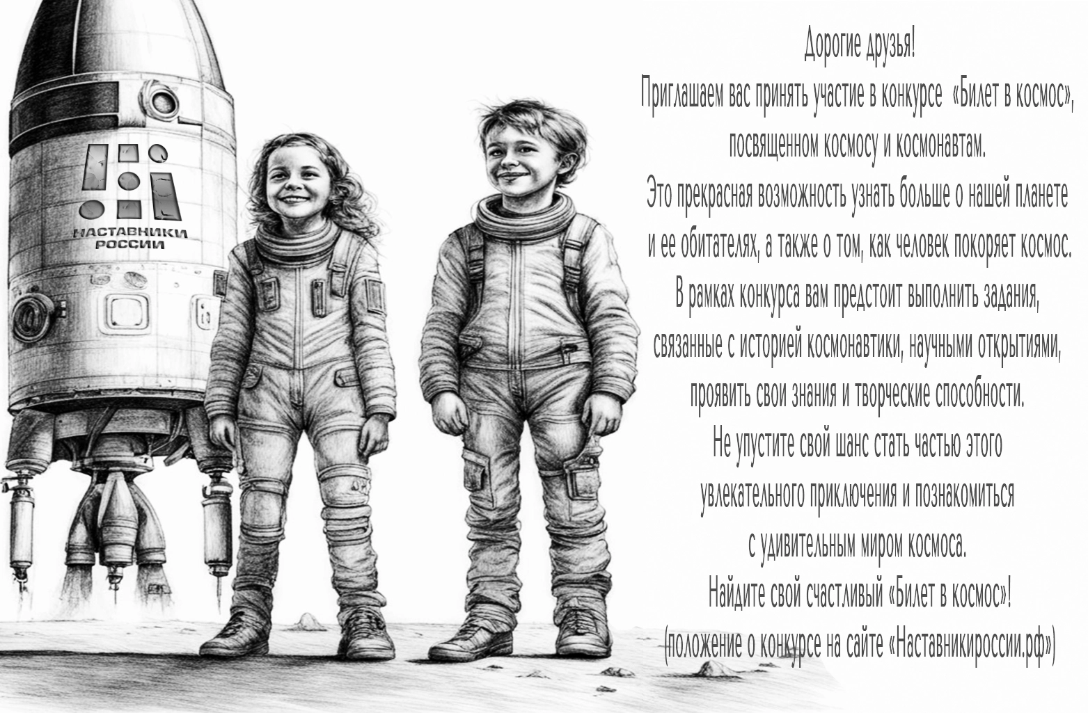 Большое космическое приключение начинается