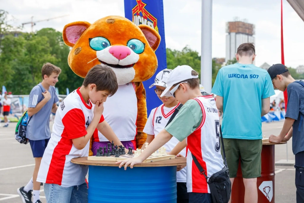 Фестиваль школьного спорта в олимпийском комплексе «Лужники»