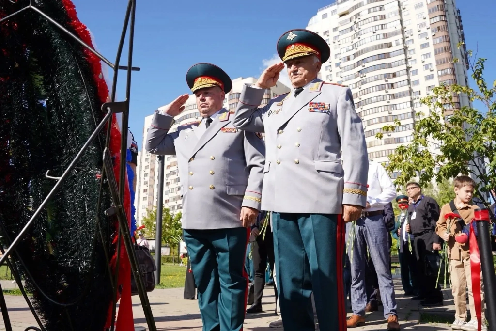 Торжественная церемония открытия Аллеи Героев Отечества в ЮЗАО